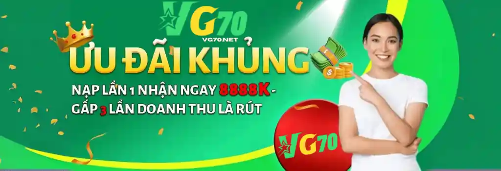 Khuyến Mãi VG70 Casino